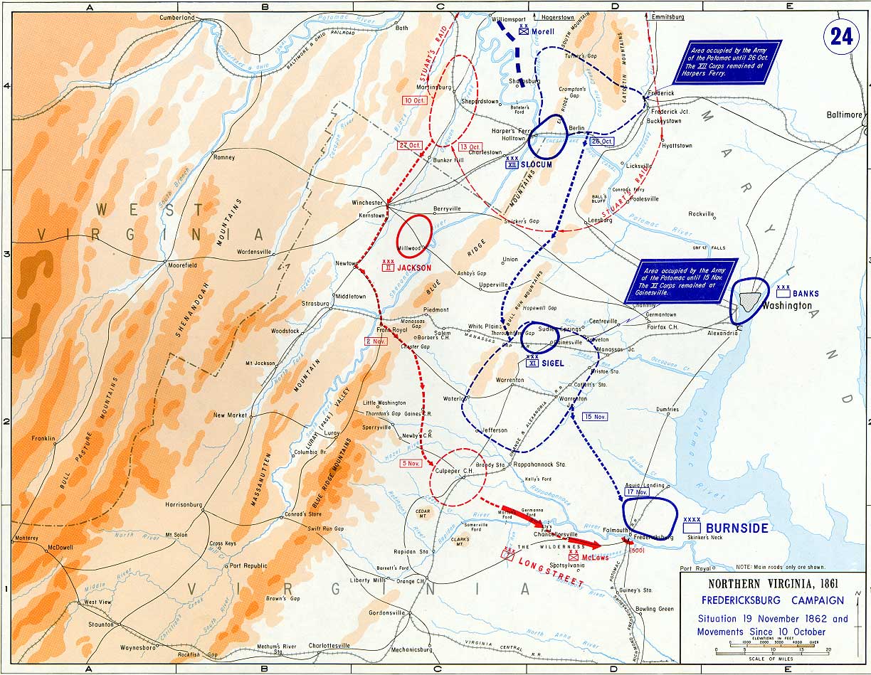 fredricksburg map